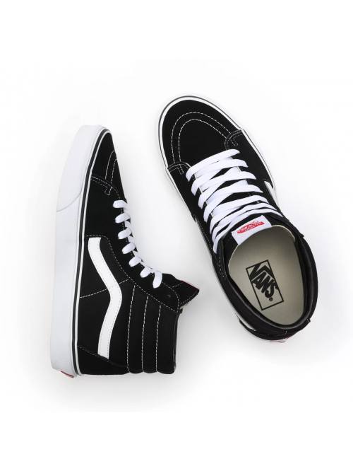 Vans SK8 Hi Shoe Black/Black/White