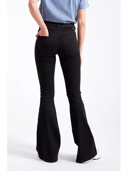 Dr. Denim Macy Flare Black