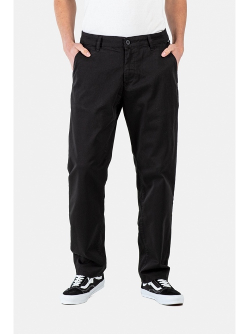 REELL REGULAR FLEX CHINO BLACK