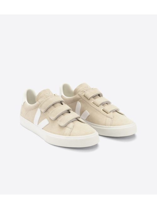 Veja Recife Suede W`Shoe Almond/WHT