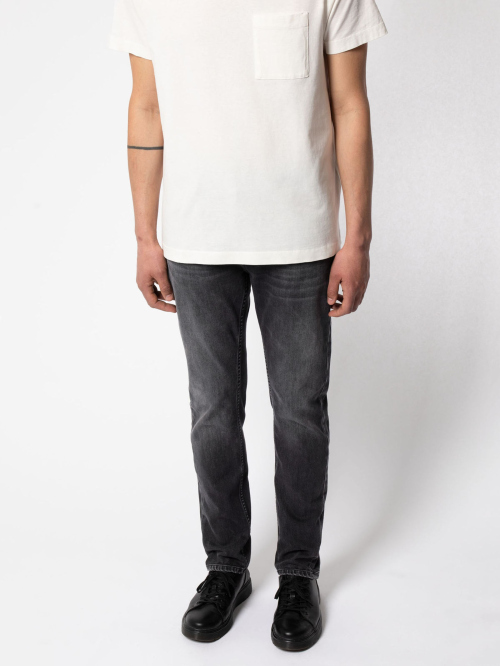 Nudie Lean Dean Jeans Black Eyes