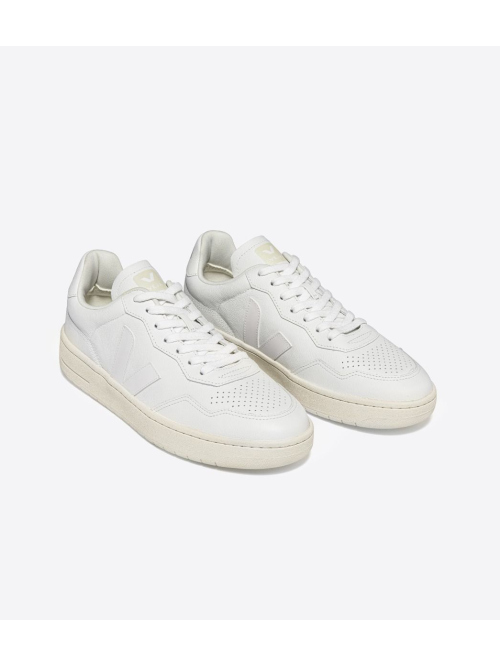 Veja V-90 Leather W´Shoe Extrawhite