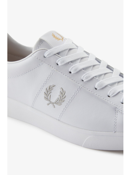 Fred Perry Spencer Leather Shoe White
