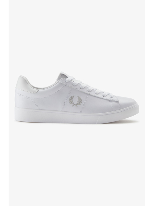Fred Perry Spencer Leather Shoe White
