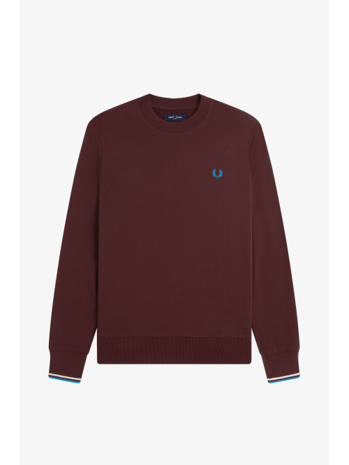 FRED PERRY CREW NECK SWEATSHIRT