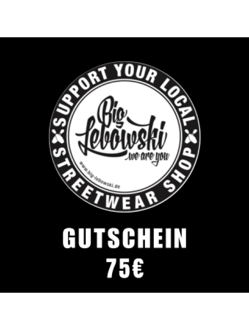 BIG LEBOWSKI GUTSCHEIN 75 EURO