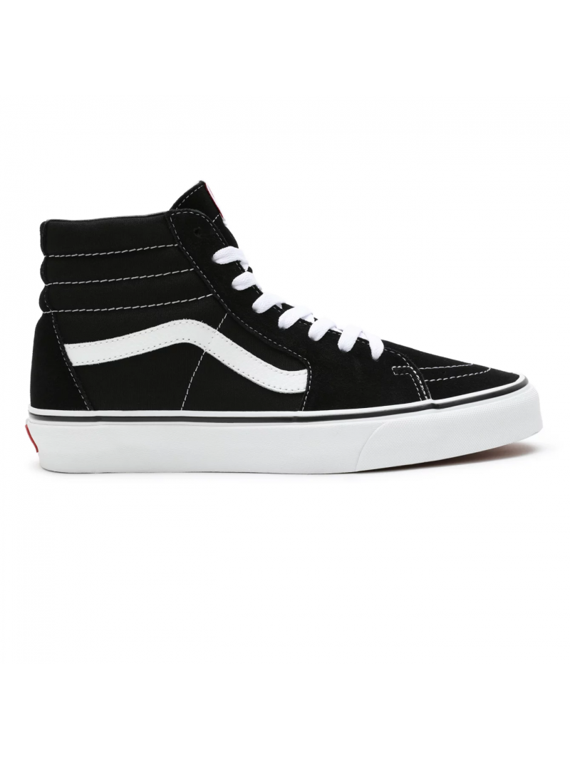 Black n white vans on sale