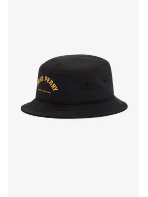 FRED PERRY ARCH BRANDED BUCKET HAT