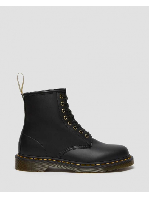 DR.MARTENS 8 EYE 1460 VEGAN BLACK RUB OF
