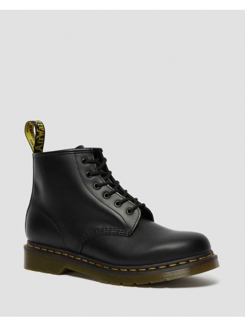 DR.MARTENS 6 EYE 101 YS BLACK SMOOTH