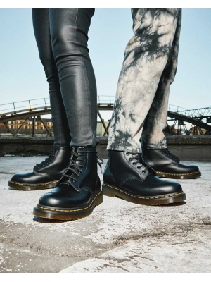 DR.MARTENS 101 BOOT BLACK SMOOTH Big Lebowski
