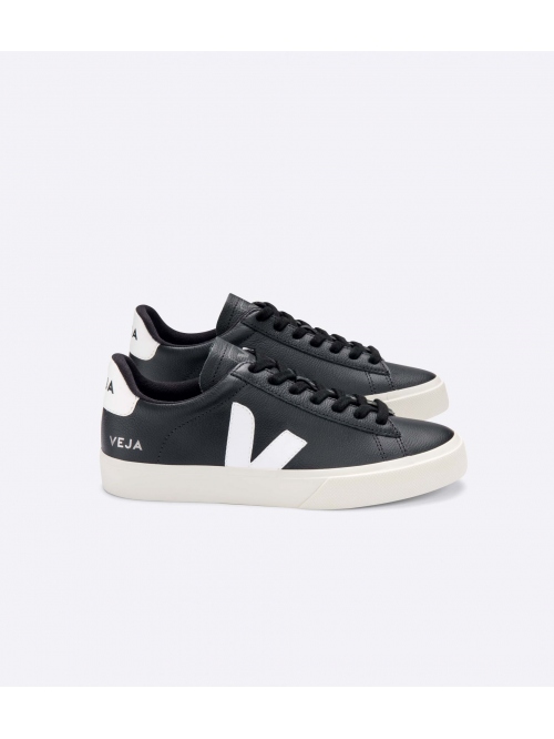 VEJA CAMPO CHROMEFREE SHOE BLK/WHT