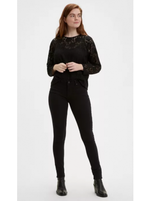 LEVIS 711 SKINNY WJEANS NIGHT IS BLACK