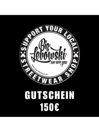 BIG LEBOWSKI GUTSCHEIN 150 EURO