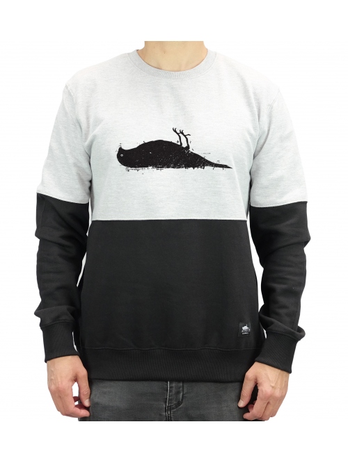 ATTICUS BIRD BLOCK SWEATER