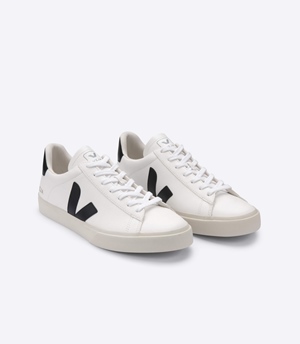 VEJA CAMPO CHROMEFREE SHOE WHT/BLK