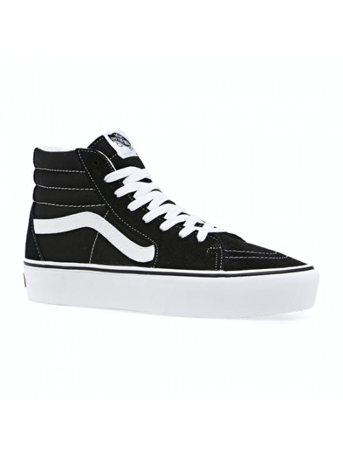 VANS SK8 HI PLATFORM SHOE BLACK/TRUEWHT