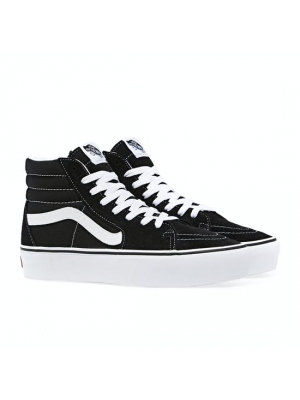 VANS SK8 HI PLATFORM SHOE BLACK/TRUEWHT