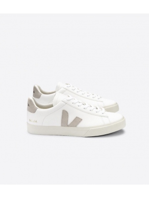 VEJA CAMPO CHROMEFREE WSHOE WHT/NATURAL