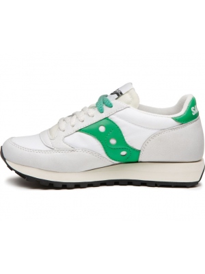 SAUCONY JAZZ 81 SHOE WHT/GREEN