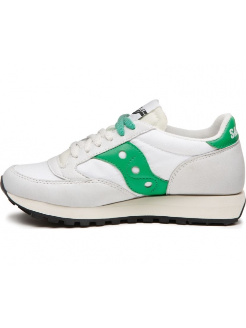 SAUCONY JAZZ 81 SHOE WHT/GREEN