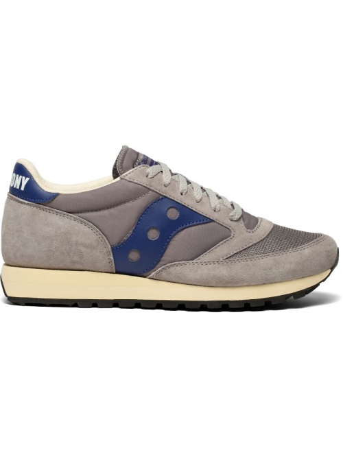 SAUCONY JAZZ 81 SHOE GREY/NAVY