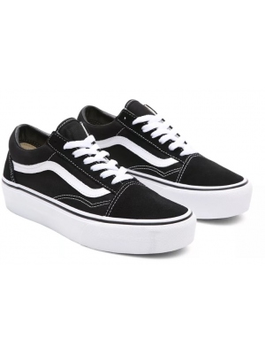 VANS OLD SKOOL PLATFORM BLACK/WHITE