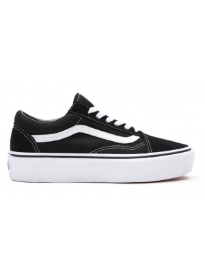 VANS OLD SKOOL PLATFORM BLACK/WHITE