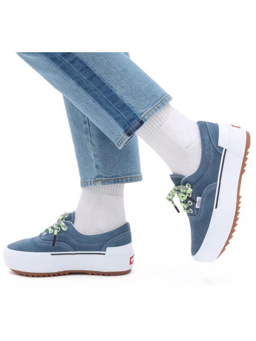 VANS ERA STACKED SHOE MIDBLUE