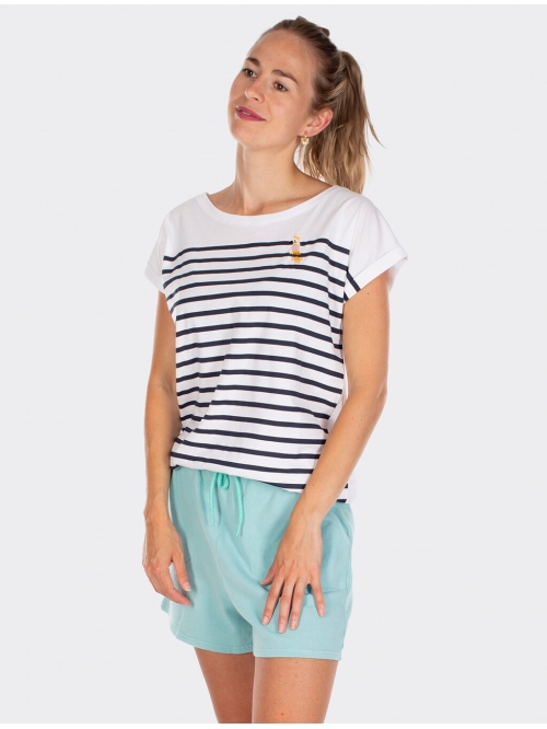 IRIEDAILY KAKADU STRIPE WT SHIRT