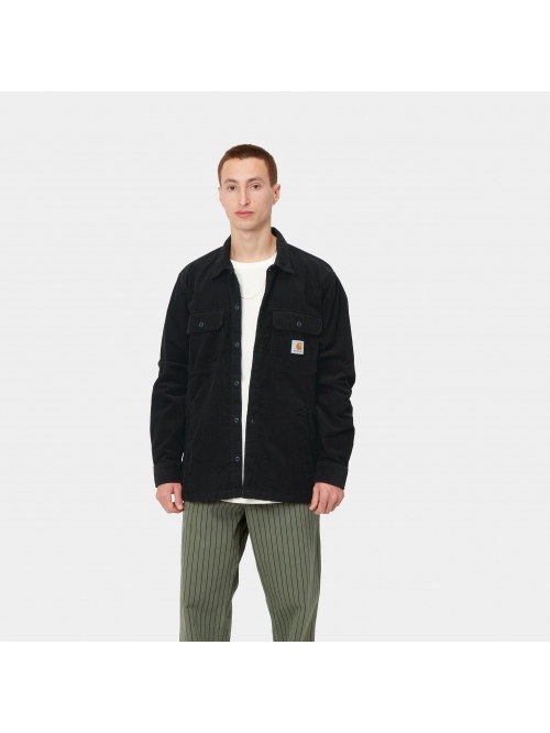 CARHARTT WIP DIXON SHIRT JKT BLACK RINSE
