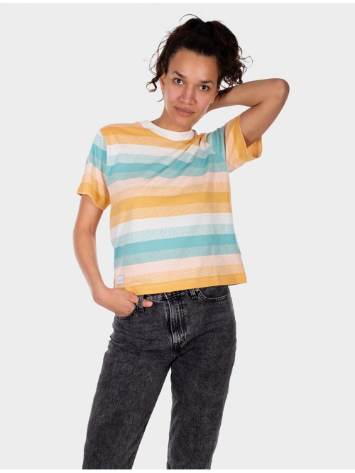 IRIEDAILY PIXI STRIPE WT SHIRT