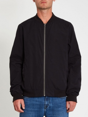VOLCOM BURNWARD JACKET BLACK COMBO