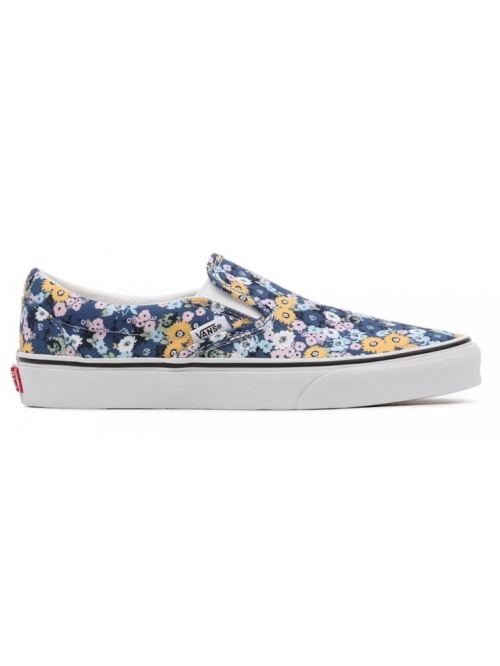 VANS CLASSIC SLIP ON FLORAL SHOE TRUENAV