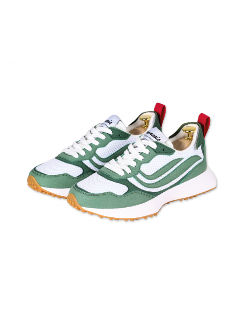 GENESIS G-MARATHON ECO SUEDE SHOE GREEN