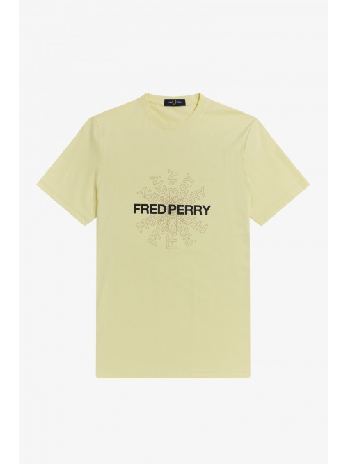 FRED PERRY GRAPHIC T SHIRT