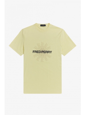 FRED PERRY GRAPHIC T SHIRT