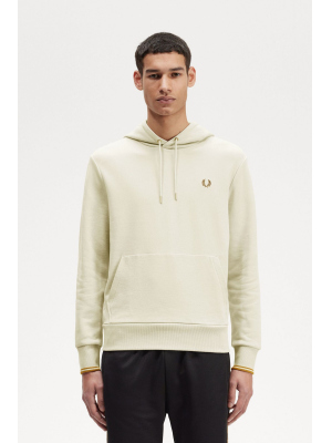 FRED PERRY TIPPED HOODED SWEATSHIRT