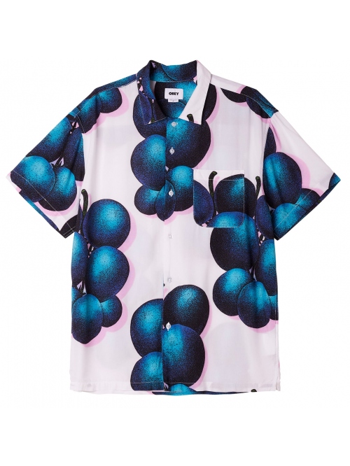OBEY BLUEBERRIES WOVEN SHIRT