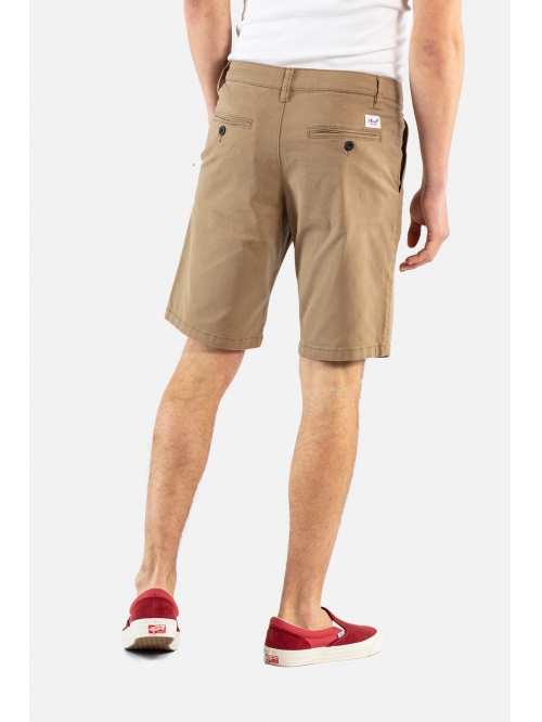 REELL FLEX GRIP CHINO SHORT DARKSAND