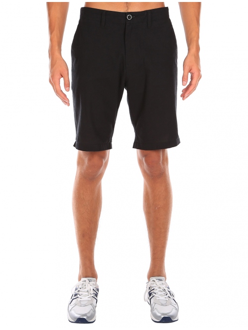 IRIEDAILY GOLFER CHAMBRAY SHORT UNI BLAC
