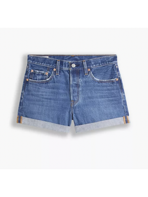LEVIS 501 ROLLED WSHORT ORINDA TROY