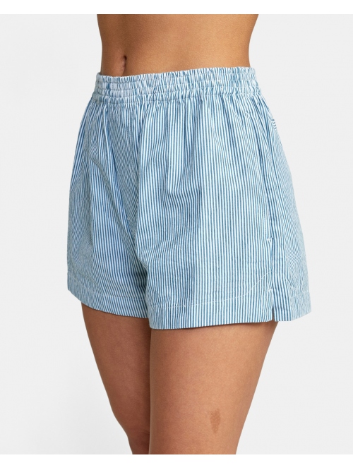 RVCA SEERSUCKER SAWYER WSHORT
