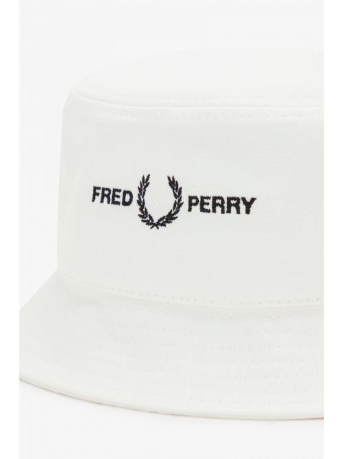 FRED PERRY BRANDED TWILLBUCKET HAT