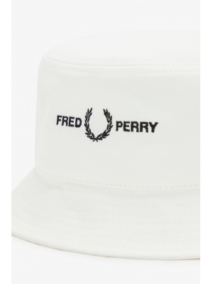 FRED PERRY BRANDED TWILLBUCKET HAT