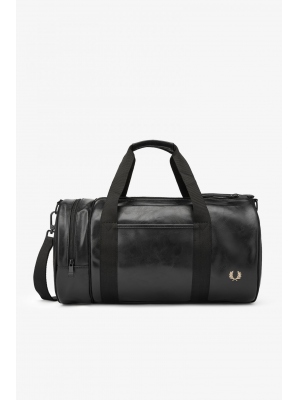 FRED PERRY TONAL PU BARREL BAG