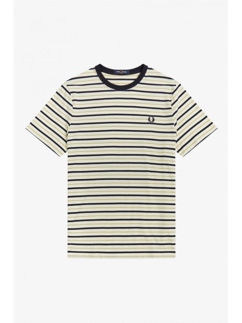 FRED PERRY STRIPED T SHIRT