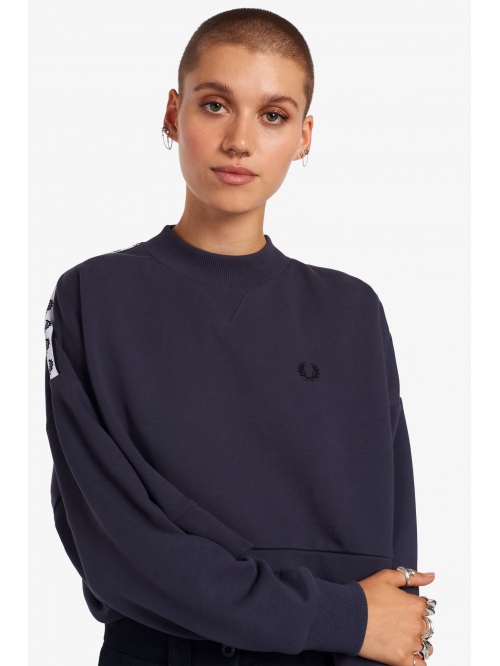 FRED PERRY TAPED W´SWEATSHIRT