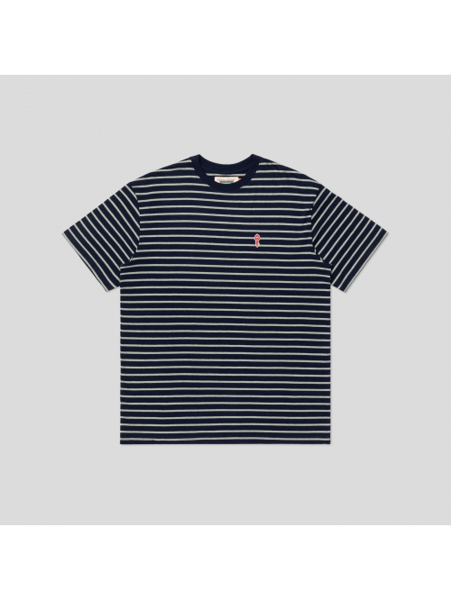 REVOLUTION 1056 LOOSE STRIPES T SHIRT