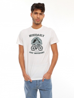 IRIEDAILY BIKE CAMPER T SHIRT